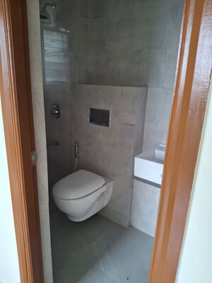 Bathroom in 2 BHK Apartment at Siddha Sky, Sion – for Rent