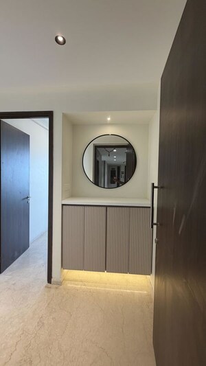 Bathroom in 4 BHK Apartment at Kalpataru Magnus, Bandra East – for Rent