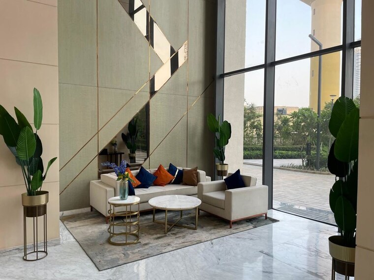 Living Room, m3m-heights 3 Bedroom 2040 Sq.Ft. Apartment In Sector 65 Gurgaon 10625799