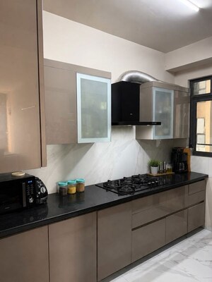 Kitchen in 3 BHK Apartment at M3M Heights, Sector 65 – for Rent
