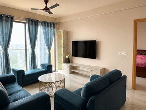Living Room in 3 BHK Apartment at M3M Heights, Sector 65 – for Rent