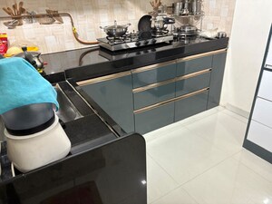 Kitchen in 2.5 BHK Independent House at Shubhashree Woods Row Houses, Pimpri – for Rent