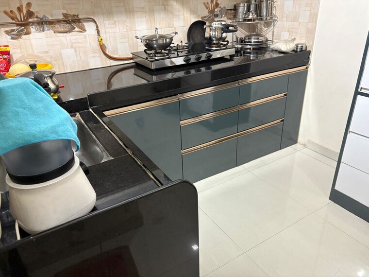 Kitchen, shubhashree-woods-row-houses 2.5 Bedroom 1400 Sq.Ft. Independent House In Pimpri Pune 10625820