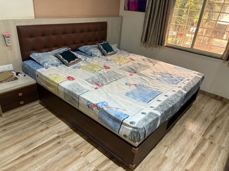 Bedroom, shubhashree-woods-row-houses 2.5 Bedroom 1400 Sq.Ft. Independent House In Pimpri Pune 10625820