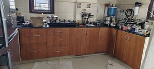 Kitchen in 2 BHK Apartment at Temple Tree Apartment, Halasuru – for Rent