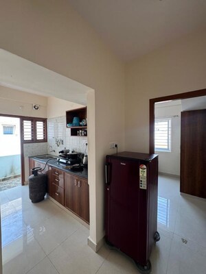 Kitchen in 1 BHK Builder Floor at Indiranagar – for Rent