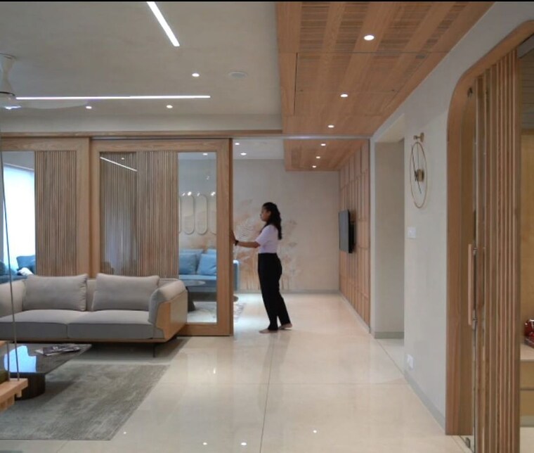 Living Room, samasta 4 Bedroom 2500 Sq.Ft. Apartment In Vasna Bhayli Road Vadodara 10625846
