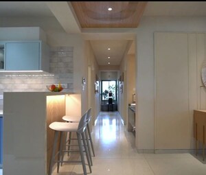 Dining area in 4 BHK Apartment at Samasta, Vasna Bhayli Road – for Sale