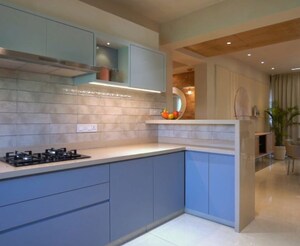 Kitchen in 4 BHK Apartment at Samasta, Vasna Bhayli Road – for Sale