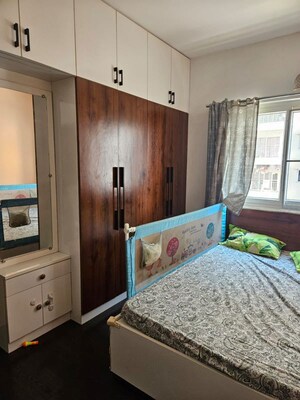 Bedroom in 2 BHK Apartment at Ramky One North, Yelahanka – for Rent