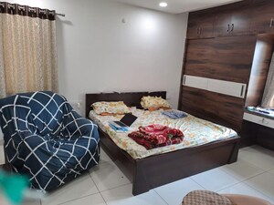 Bedroom in 3 BHK Apartment at Aparna Cyber Life, Nallagandla – for Rent