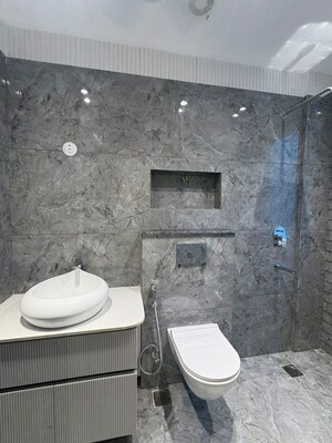 Bathroom in 4 BHK Builder Floor at Woodview Residences, Sector 89 – for Sale