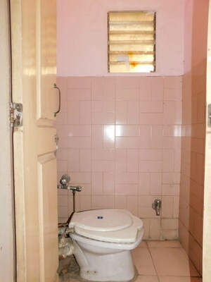 Bathroom in 1 BHK Apartment at Powai Jaltarang CHS, Powai – for Rent