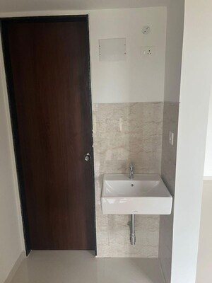 Bathroom in 2 BHK Apartment at Shapoorji Pallonji Joyville Hinjewadi, Hinjewadi – for Rent