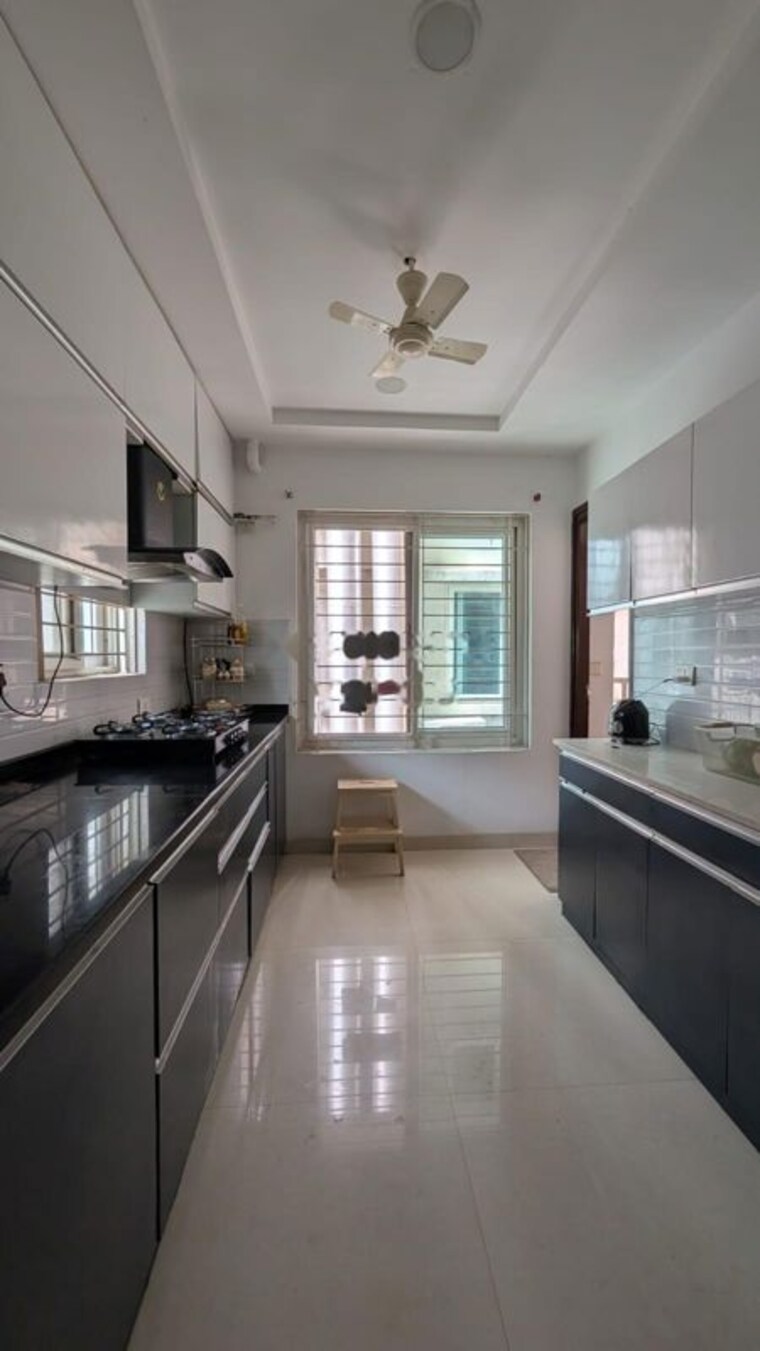 Kitchen, svc-tree-walk 3 Bedroom 1400 Sq.Ft. Apartment In Kondapur Hyderabad 10625916
