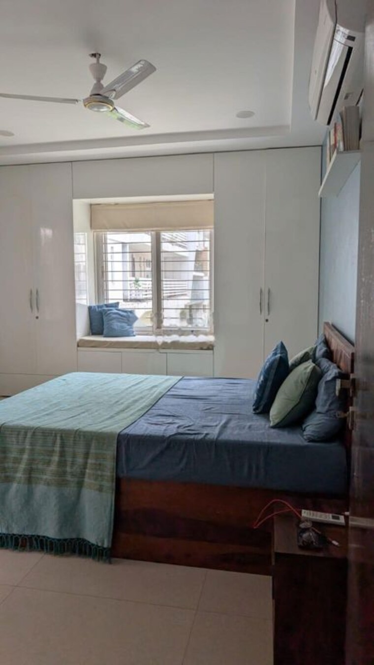 Bedroom, svc-tree-walk 3 Bedroom 1400 Sq.Ft. Apartment In Kondapur Hyderabad 10625916