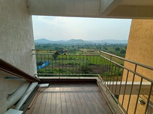 Balcony in 2 BHK Apartment at Shapoorji Pallonji Joyville Hinjewadi, Hinjewadi – for Rent