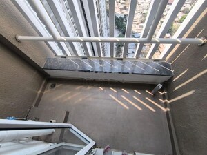 Balcony in 2 BHK Apartment at Runwal The Central Park, Chinchwad – for Rent