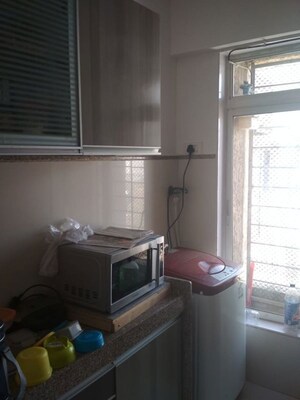 Kitchen in 2 BHK Apartment at Group Seven Rushi Heights, Goregaon East – for Rent