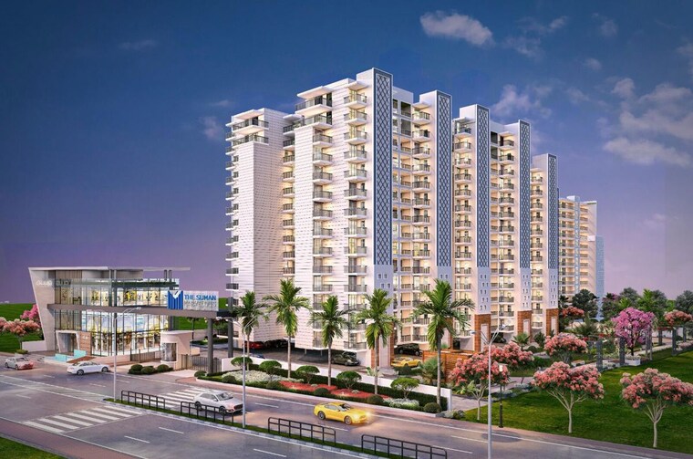 Exterior View, the-suman-marvelous 3 Bedroom 1822 Sq.Ft. Apartment In Ramgarh Bhudda Zirakpur 10625981