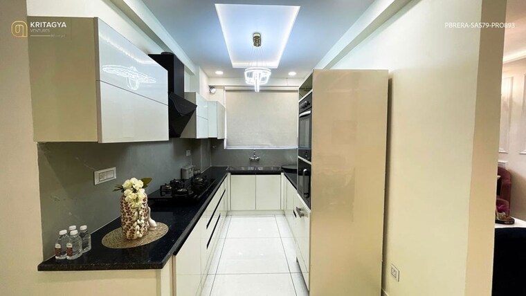 Kitchen, the-suman-marvelous 3 Bedroom 1822 Sq.Ft. Apartment In Ramgarh Bhudda Zirakpur 10625981