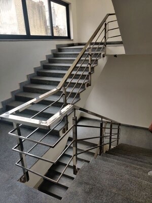 Staircase in  Office Space at Kotla Mubarakpur – for Rent