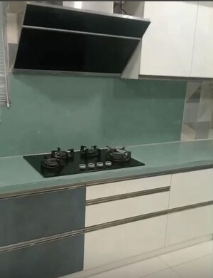 Kitchen in 3 BHK Apartment at Rajapushpa Regalia, Kokapet – for Rent