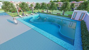 Swimming Pool in 3 BHK Villa at Mati – for Sale