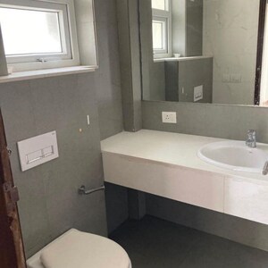 Bathroom in 3 BHK Apartment at Conscient Heritage One, Sector 62 – for Rent