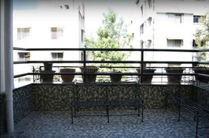 Balcony in 2 BHK Apartment at Erandwane – for Rent