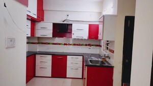 Kitchen in 3 BHK Apartment at Magna Magnum Opus Apartment, Gachibowli – for Rent