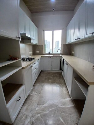 Kitchen in 3 BHK Apartment at Indiabulls Sky Forest, Lower Parel – for Rent