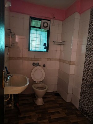 Bathroom in 2 BHK Apartment at GHP Crystal Court, Powai – for Rent