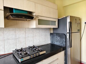 Kitchen in 2 BHK Apartment at GHP Crystal Court, Powai – for Rent