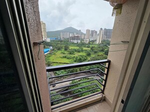 Balcony in 3 BHK Apartment at DB Parkwoods, Kasarvadavali – for Rent