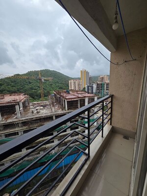 Balcony in 3 BHK Apartment at DB Parkwoods, Kasarvadavali – for Rent