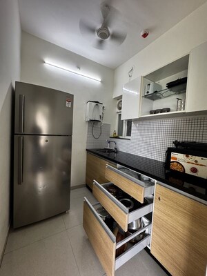 Kitchen in 1 BHK Apartment at Omkar Signet, Malad East – for Rent