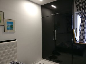 Bedroom in 3 BHK Apartment at Lodha Luxuria Priva, Majiwada – for Sale