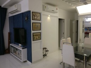 Living Room in 3 BHK Apartment at Lodha Luxuria Priva, Majiwada – for Sale