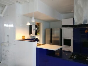 Kitchen in 3 BHK Apartment at Lodha Luxuria Priva, Majiwada – for Sale