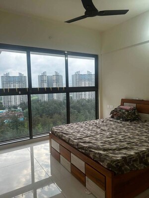 Bedroom in 2 BHK Apartment at Paranjape Blue Ridge, Hinjewadi – for Rent