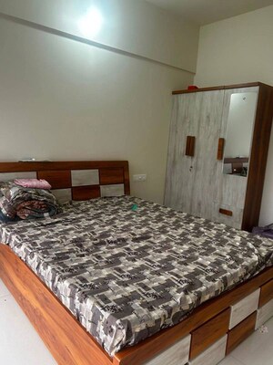 Bedroom in 2 BHK Apartment at Paranjape Blue Ridge, Hinjewadi – for Rent