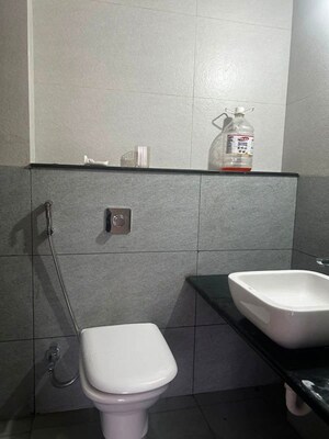 Bathroom in 2 BHK Apartment at Paranjape Blue Ridge, Hinjewadi – for Rent