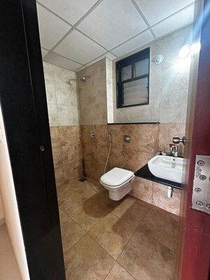 Bathroom in 2 BHK Apartment at Paranjape Blue Ridge, Hinjewadi – for Rent