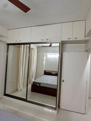 Building Lobby in 2 BHK Apartment at Pacifica Hillcrest Phase 1, Gachibowli – for Rent