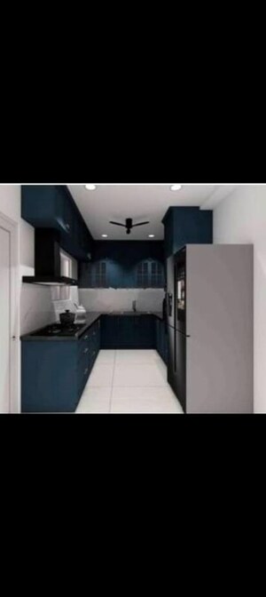 Kitchen in 3 BHK Apartment at Candeur Crescent, Serilingampally – for Rent