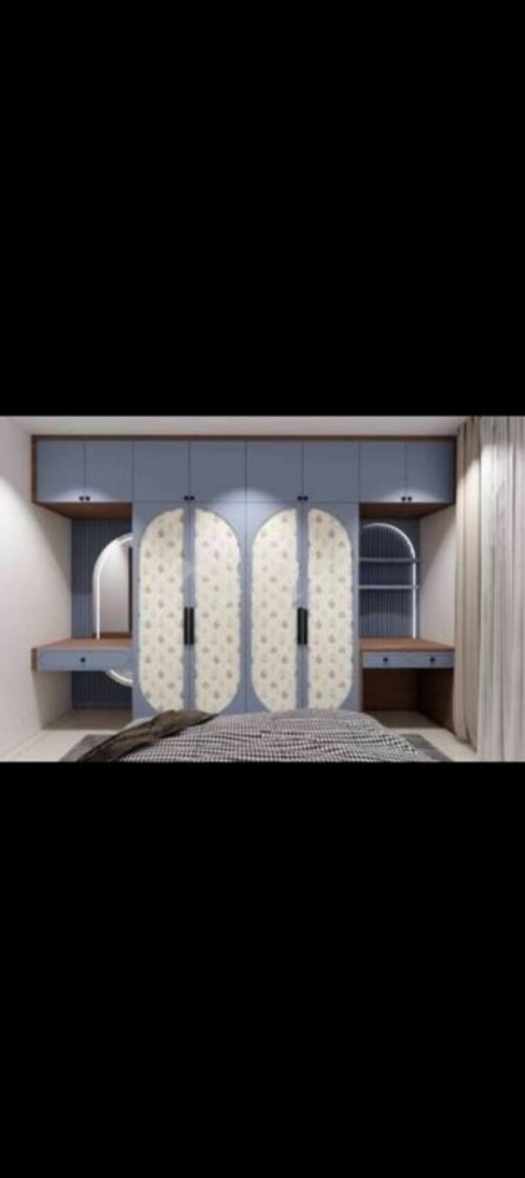 Bedroom, candeur-crescent 3 Bedroom 1406 Sq.Ft. Apartment In Serilingampally Hyderabad 10626161