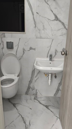 Bathroom in 2 BHK Apartment at Swastik Platinum Apartment, Vikhroli East – for Rent