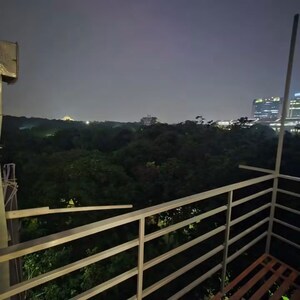 Balcony in 2 BHK Apartment at Freedom Fighters Enclave – for Rent