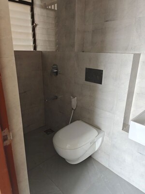 Bathroom in 3 BHK Apartment at Siddha Sky, Sion – for Rent